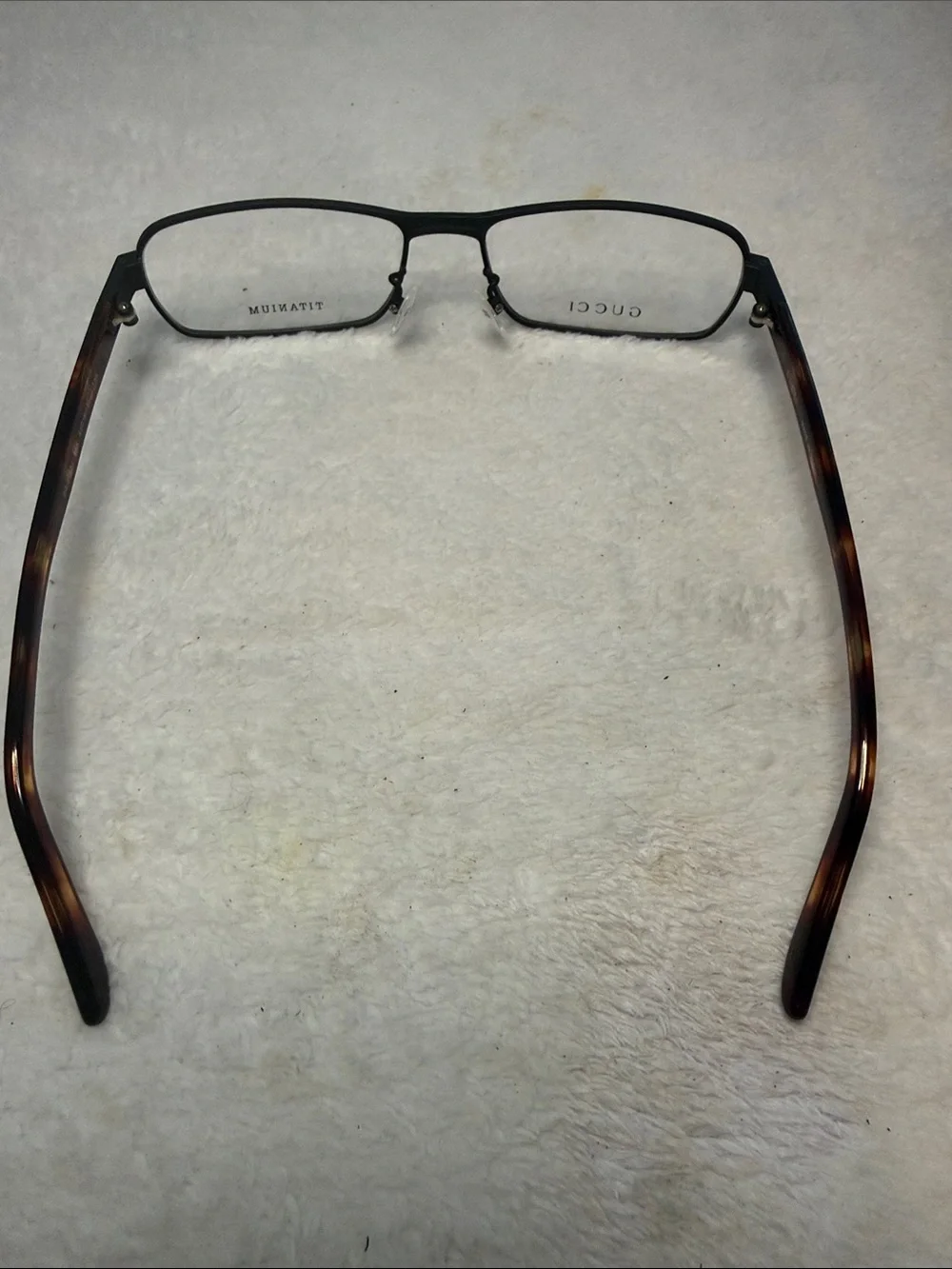 Gucci GG9652J Titanium/Tortoiseshell Frame